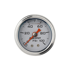 0-100PSI PRESSURE GAUGE LIQ FILLED