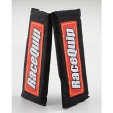 RACEQUIP HARNESS PADS BLACK PAIR 