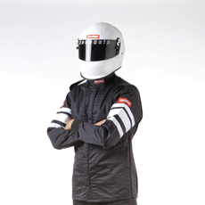 RACEQUIP SFI-5 JACKET BLACK SMALL