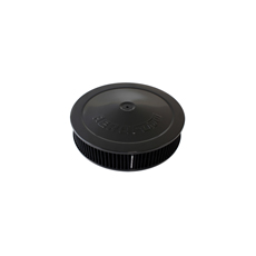 Black Air Filter Assembly with 1-1/8" Drop base