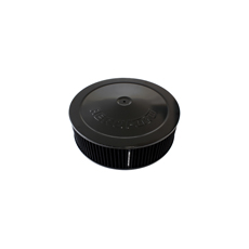 Black Air Filter Assembly with 1-1/8" Drop base
