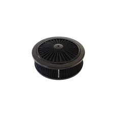 Black Full Flow Air Filter Assembly  