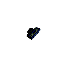 BILLET DUAL FILTER MOUNT      BLACK SUITS 2 X 3/4"-16