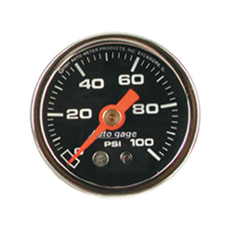 1-1/2' 0-100PSI FUEL PRESS GAUGE