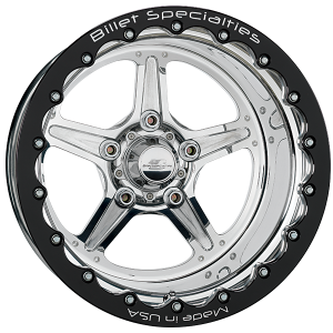 BILLET SPECIALTIES STREET LITE SINGLE BEADLOCK 15 X 8 4.75 B/C 4.50 B/S