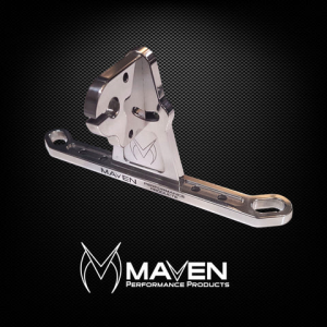 MAVEN THROTTLE CABLE BRACKET BLACK